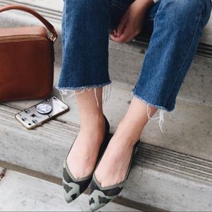 Retired Rothy’s Green Camo Size:10